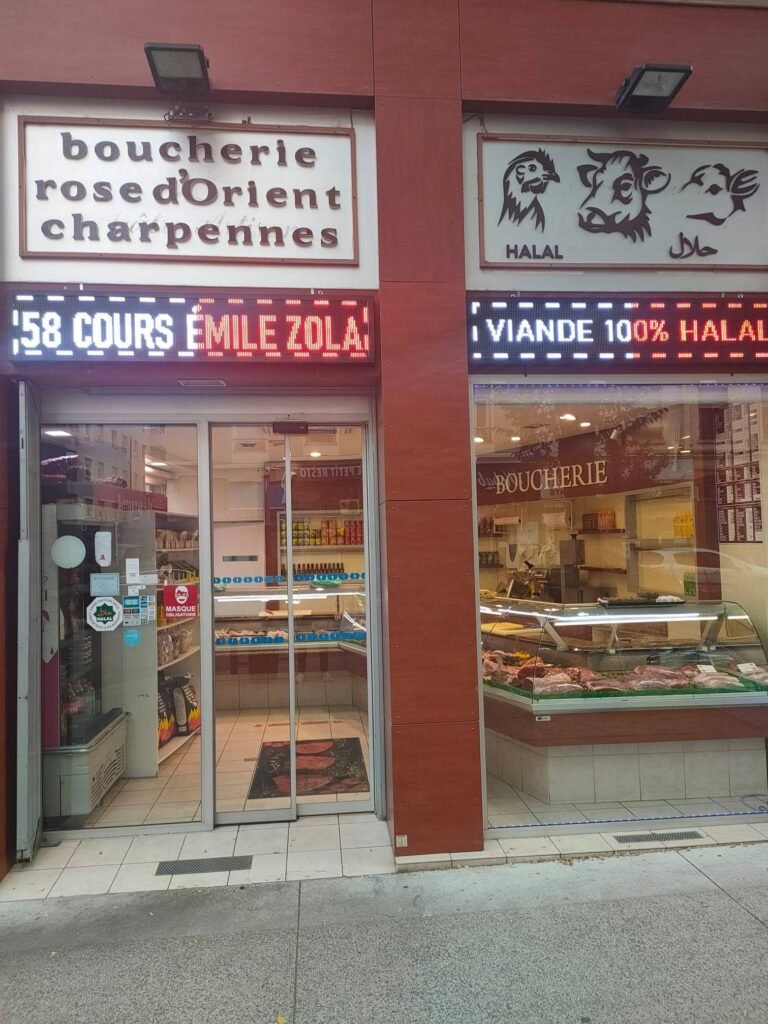 Boucherie Rose d'orient Villeurbanne